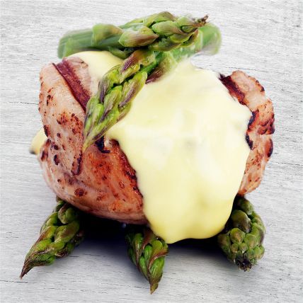 Filet mignon aux asperges, sauce hollandaise à la metabolic PROFIL<sup>®</sup>